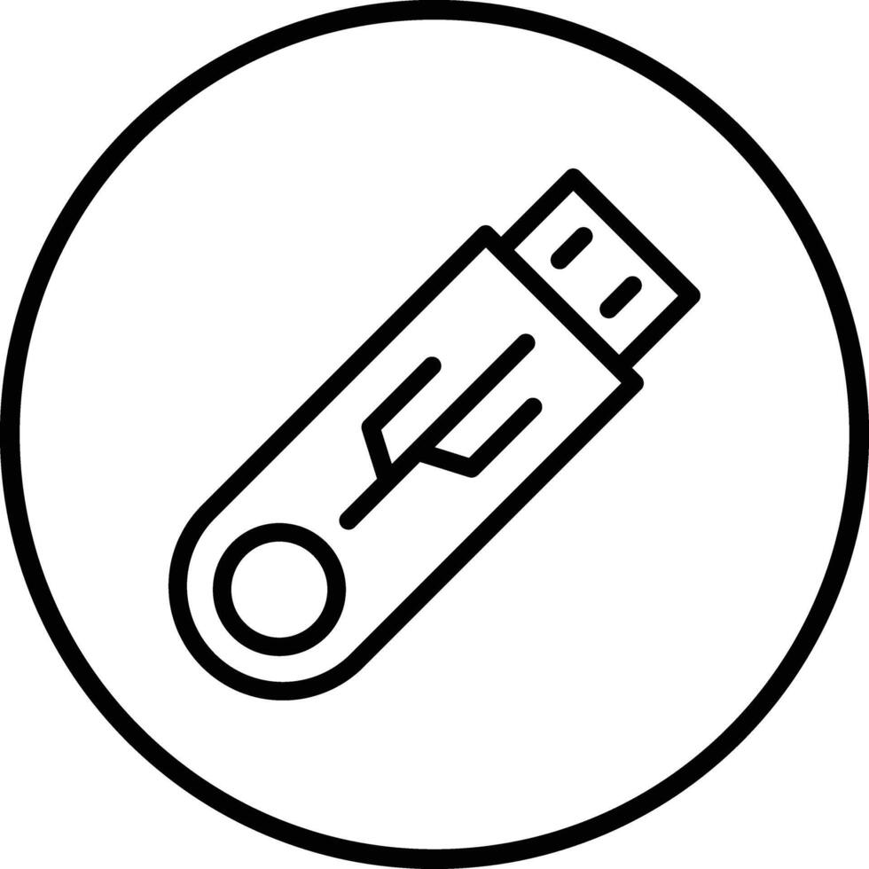 Usb Icon Design Illustration vector