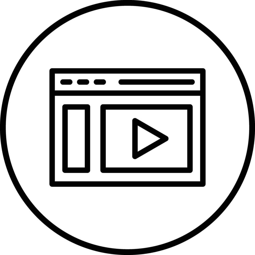 Web browser Icon Design Illustration vector