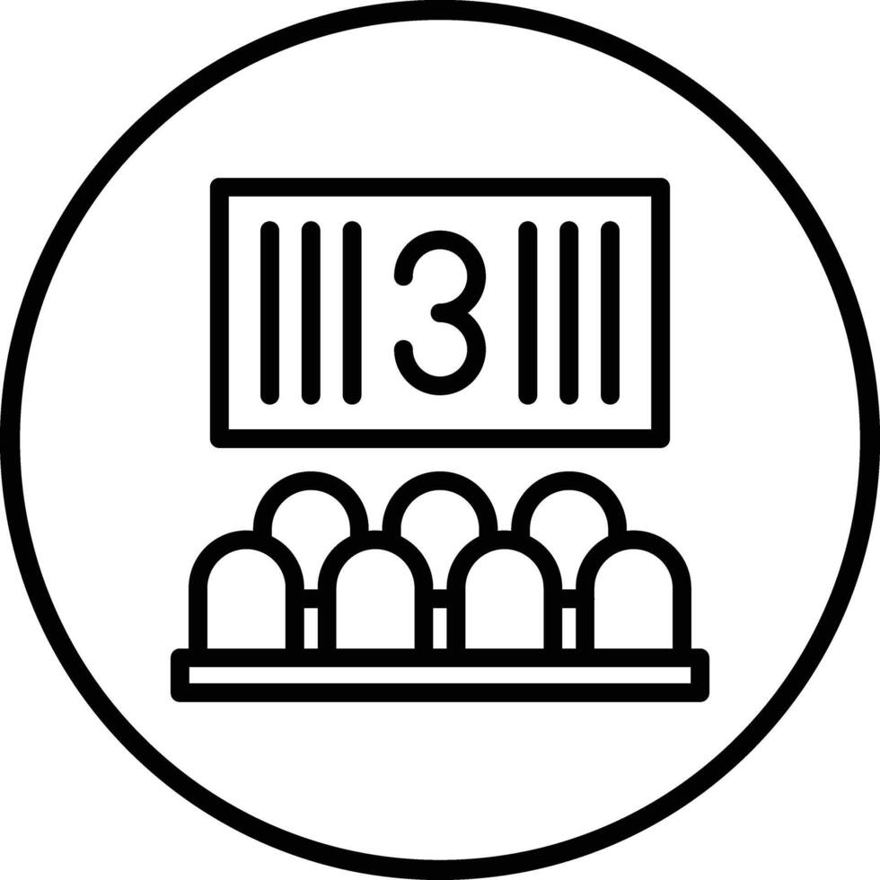 Countdown Icon Design Illustration vector
