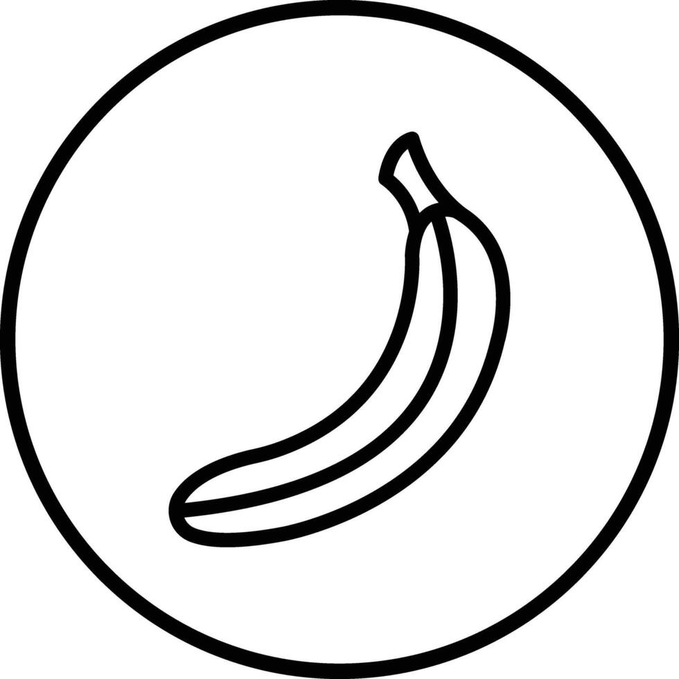 Banana Icon Design Illustration vector
