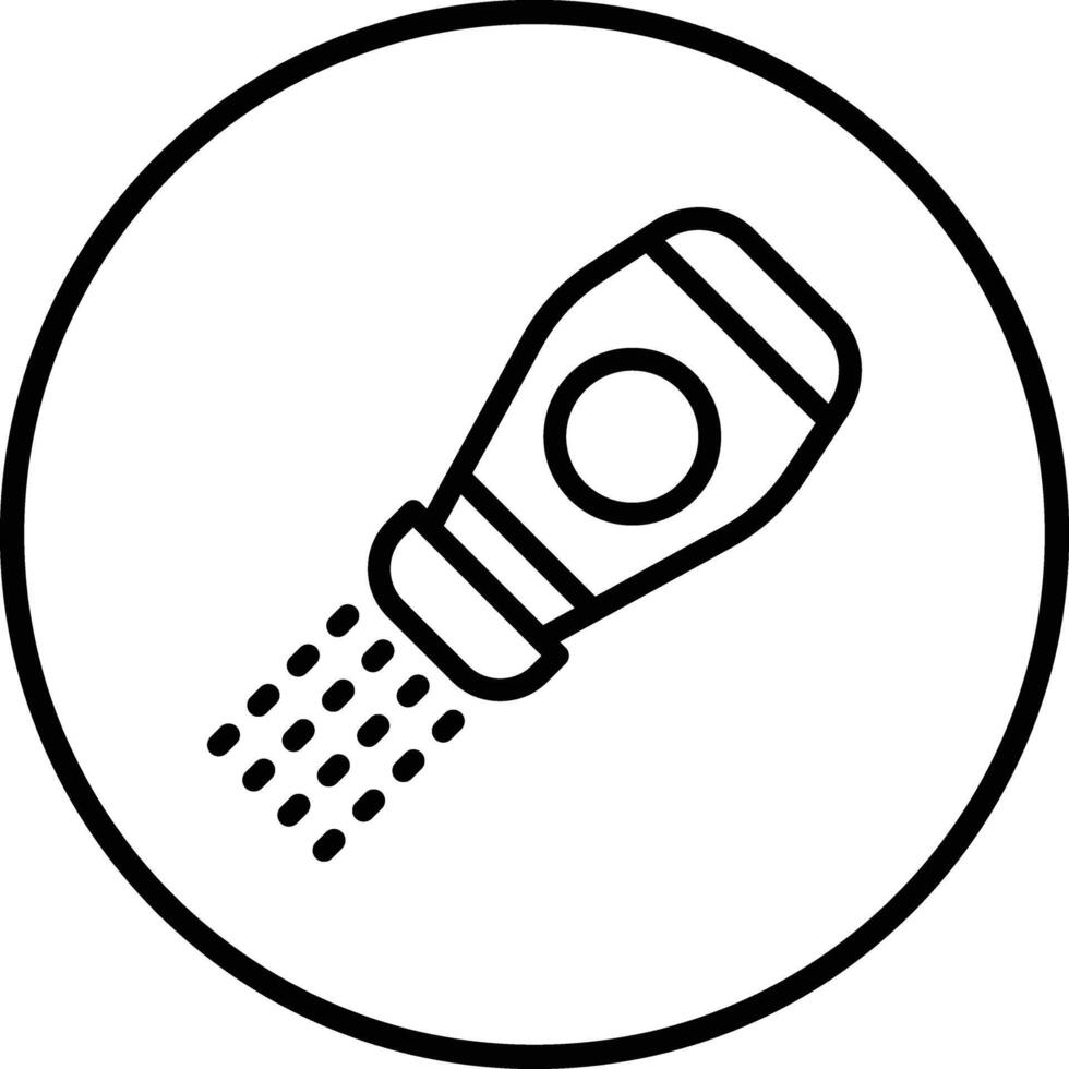 Salt shaker Icon Design Illustration vector