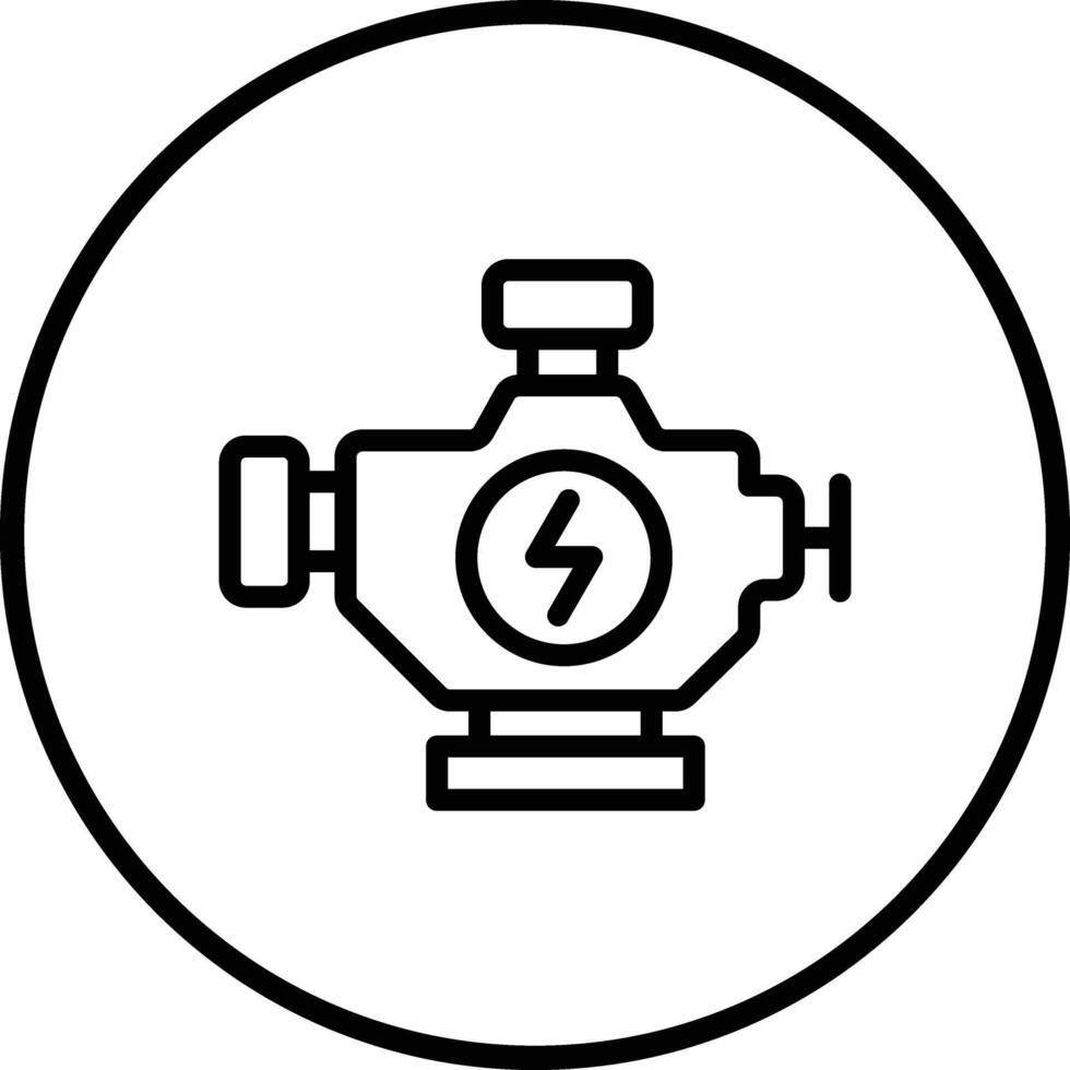 Engine Icon Design Illustration vector