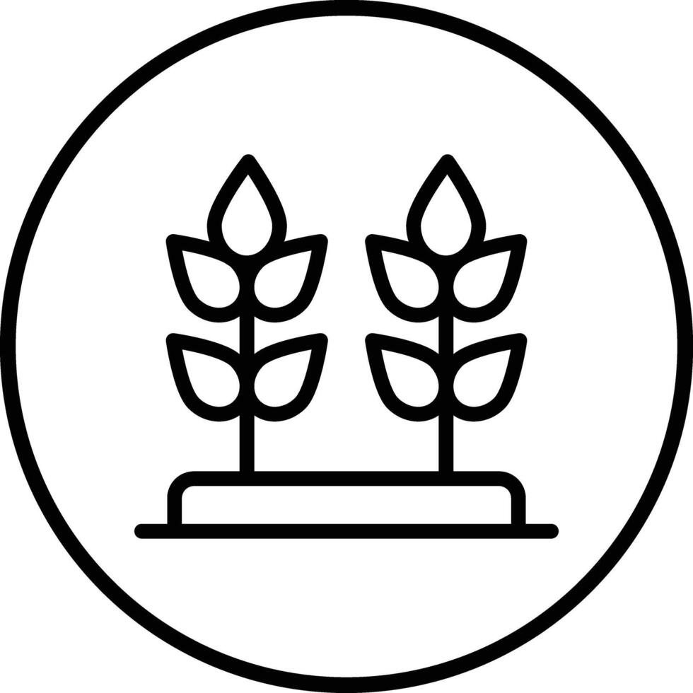 Plant Icon Design Illustration vector