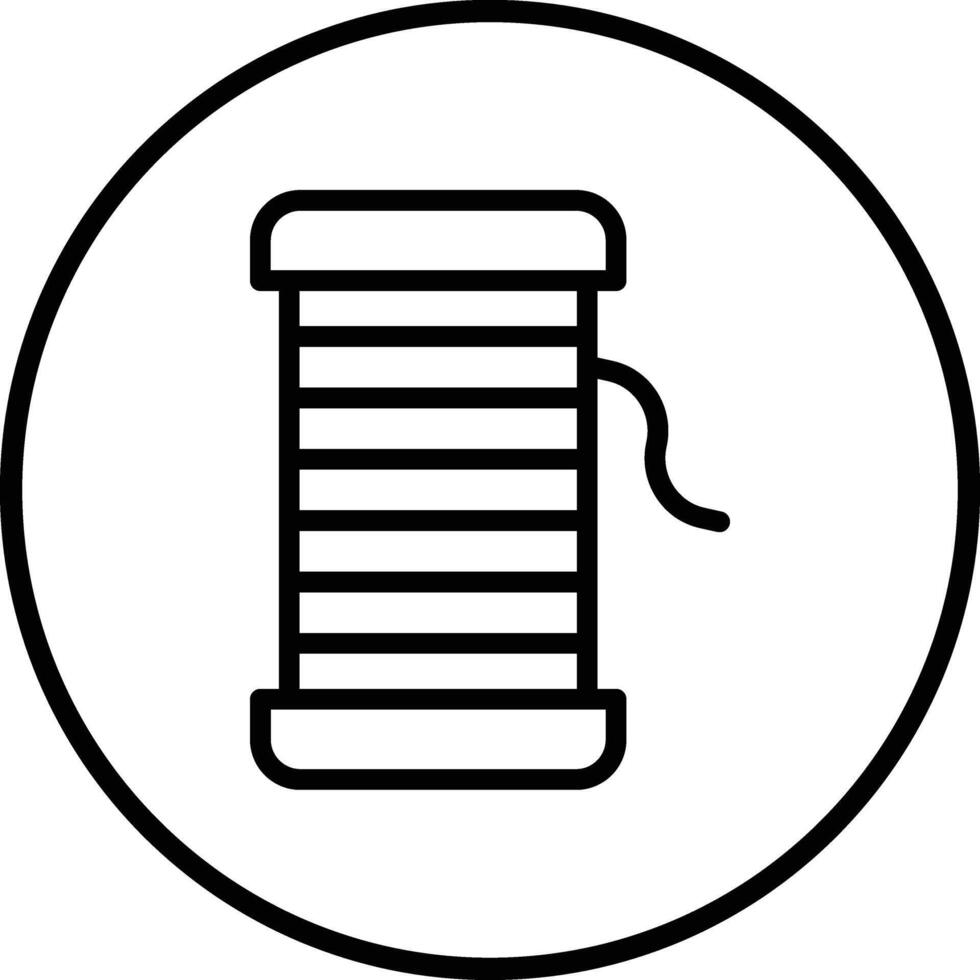 Yarn Icon Design Illustration vector