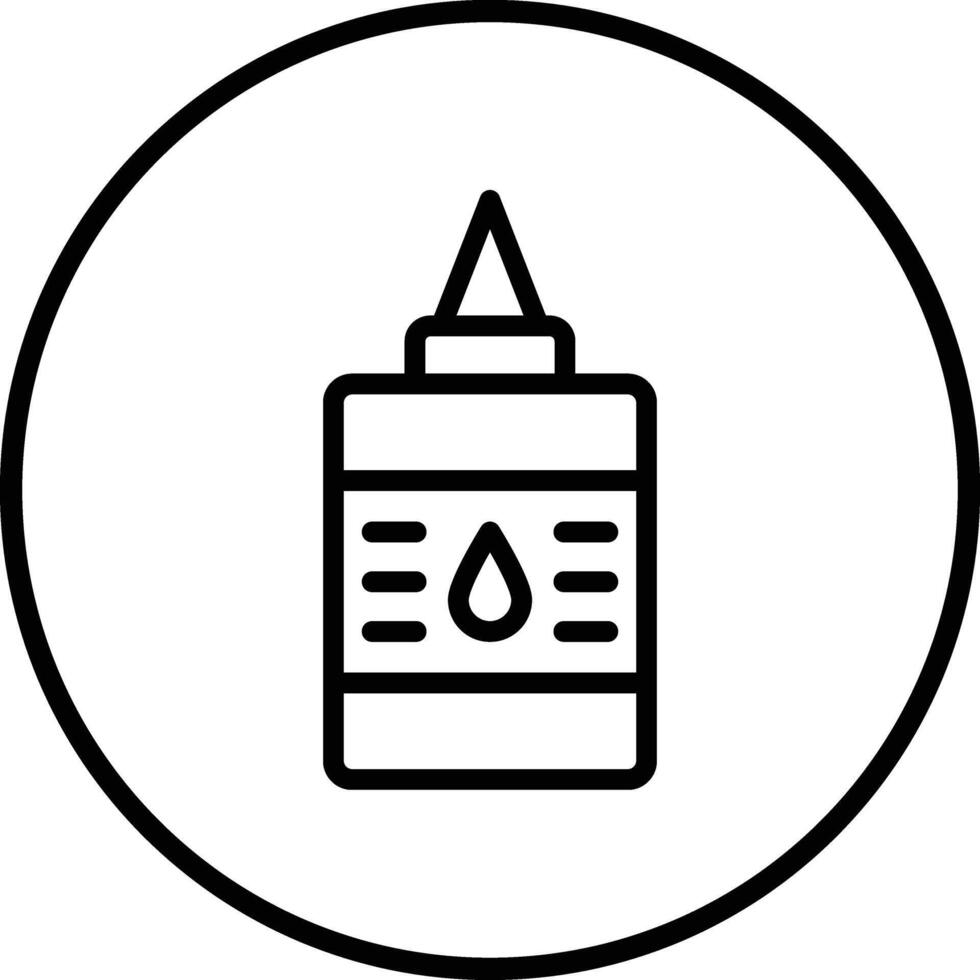 Glue Icon Design Illustration vector
