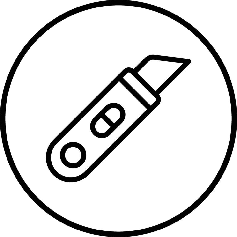 Cutter Icon Design Illustration vector