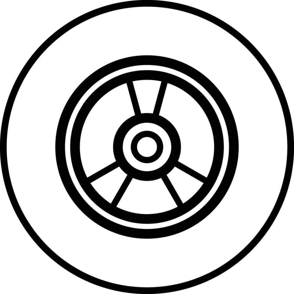 Weight Plate Icon Design Illustration vector