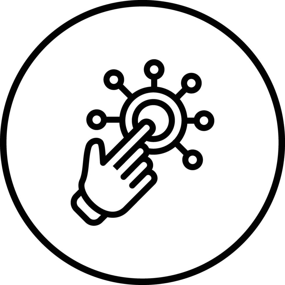 Interaction Icon Design Illustration vector