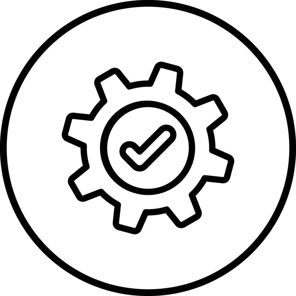 Quality control Icon Design Illustration vector
