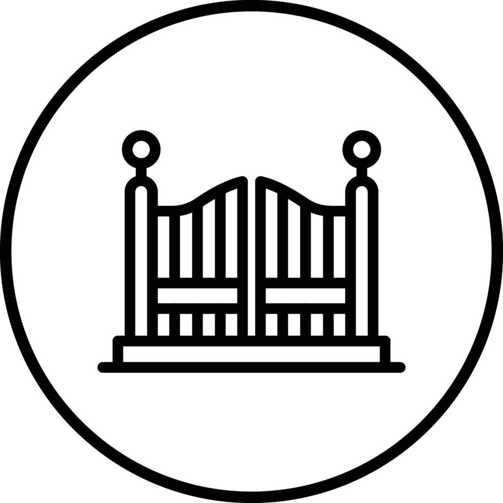 Door Icon Design Illustration vector