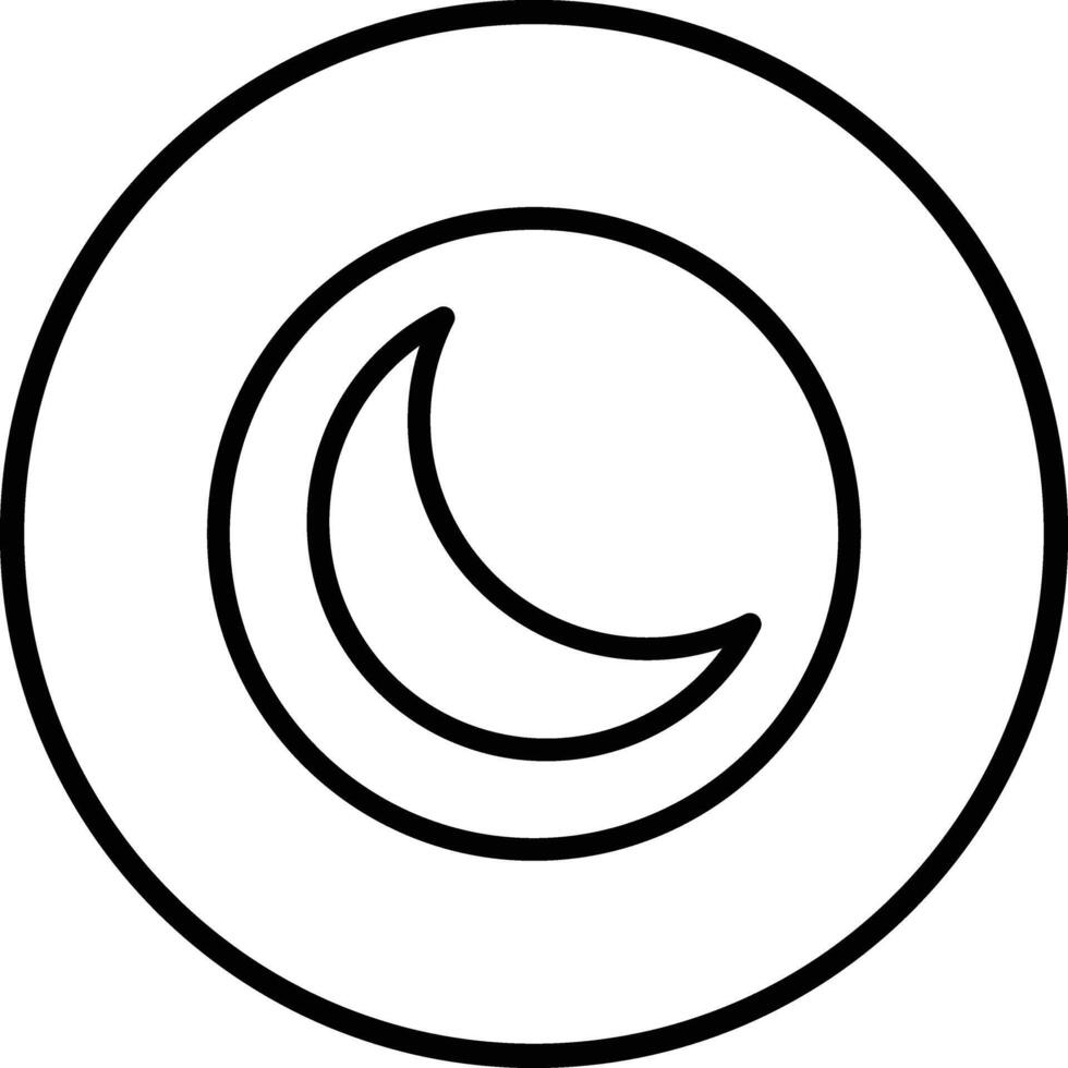 Night mode Icon Design Illustration vector