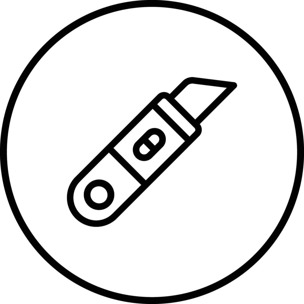 Cutter Icon Design Illustration vector