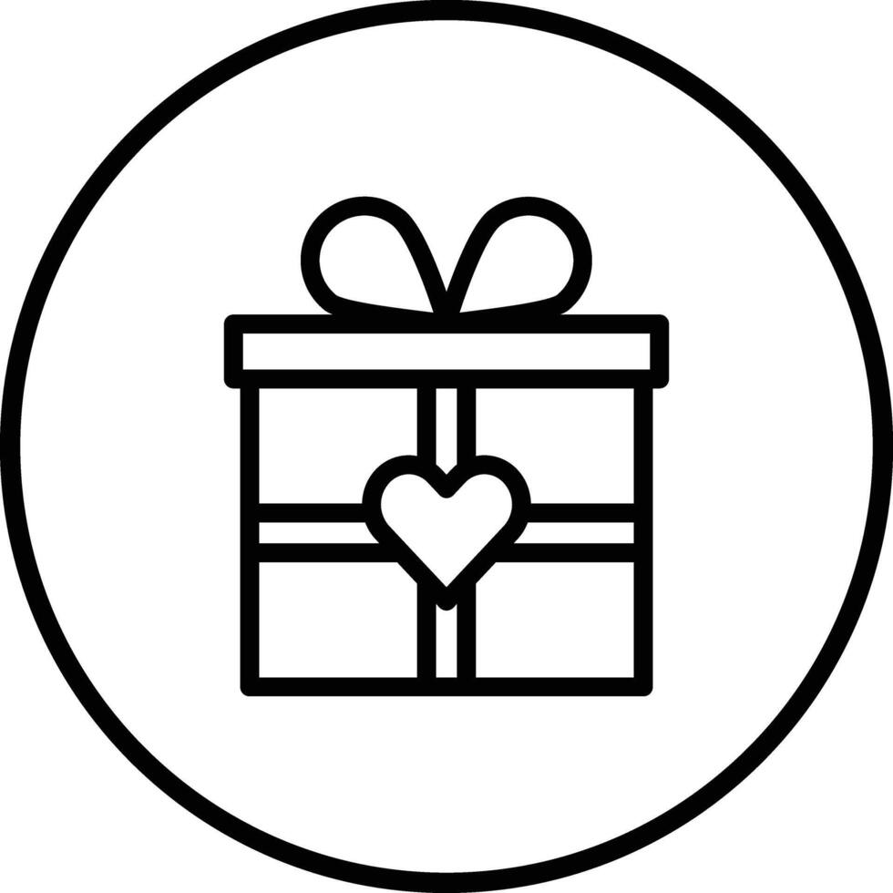 Gift Box Icon Design Illustration vector