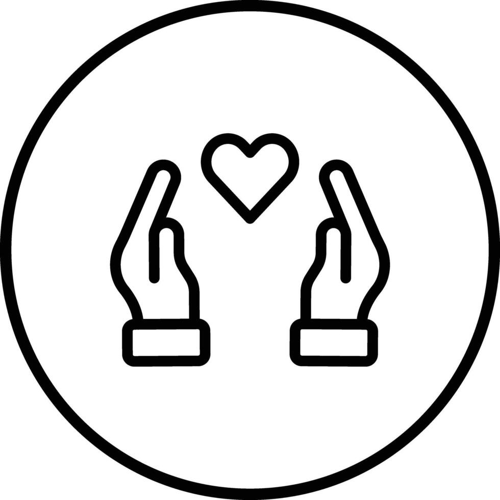 In Love Icon Design Illustration vector
