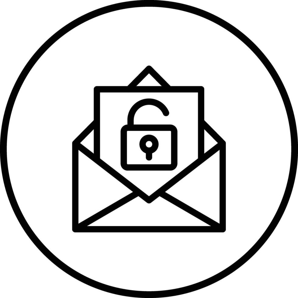Unlocked Icon Design Illustration vector