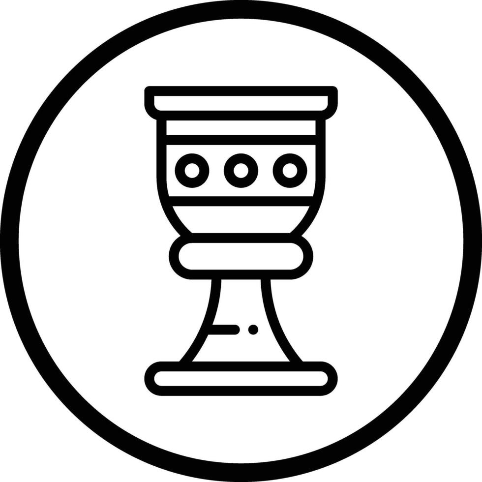 Goblet Icon Design Illustration vector