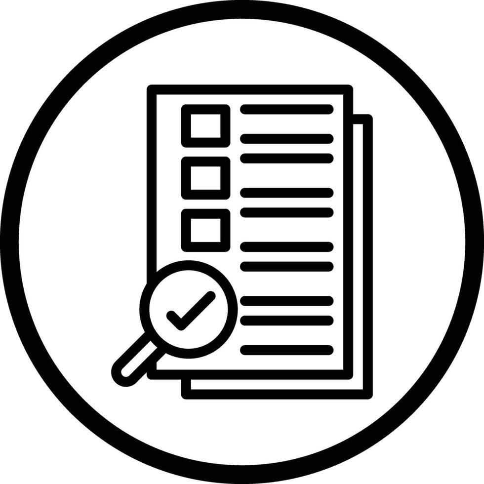 Auditing Icon Design Illustration vector