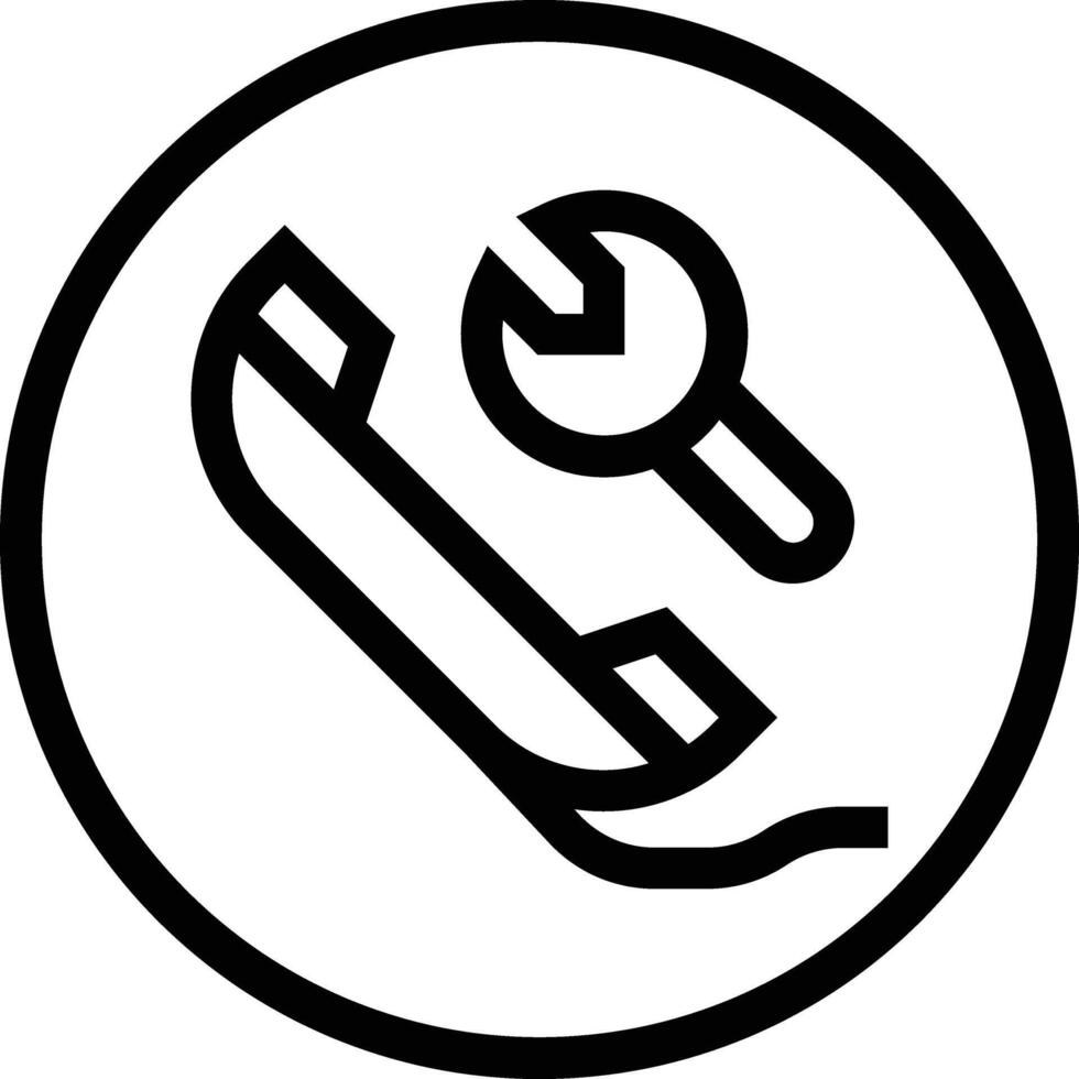 Maintenance Cal Icon Design Illustration vector