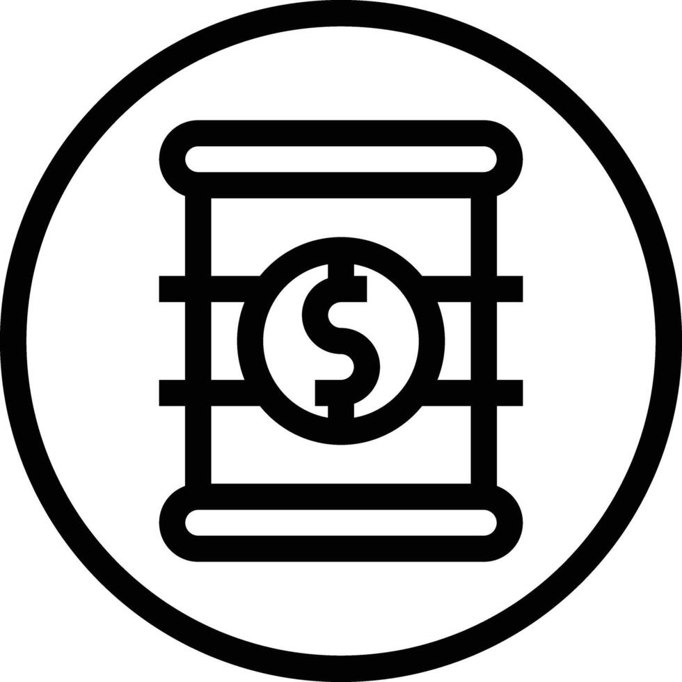 Barrel Price Icon Design Illustration vector