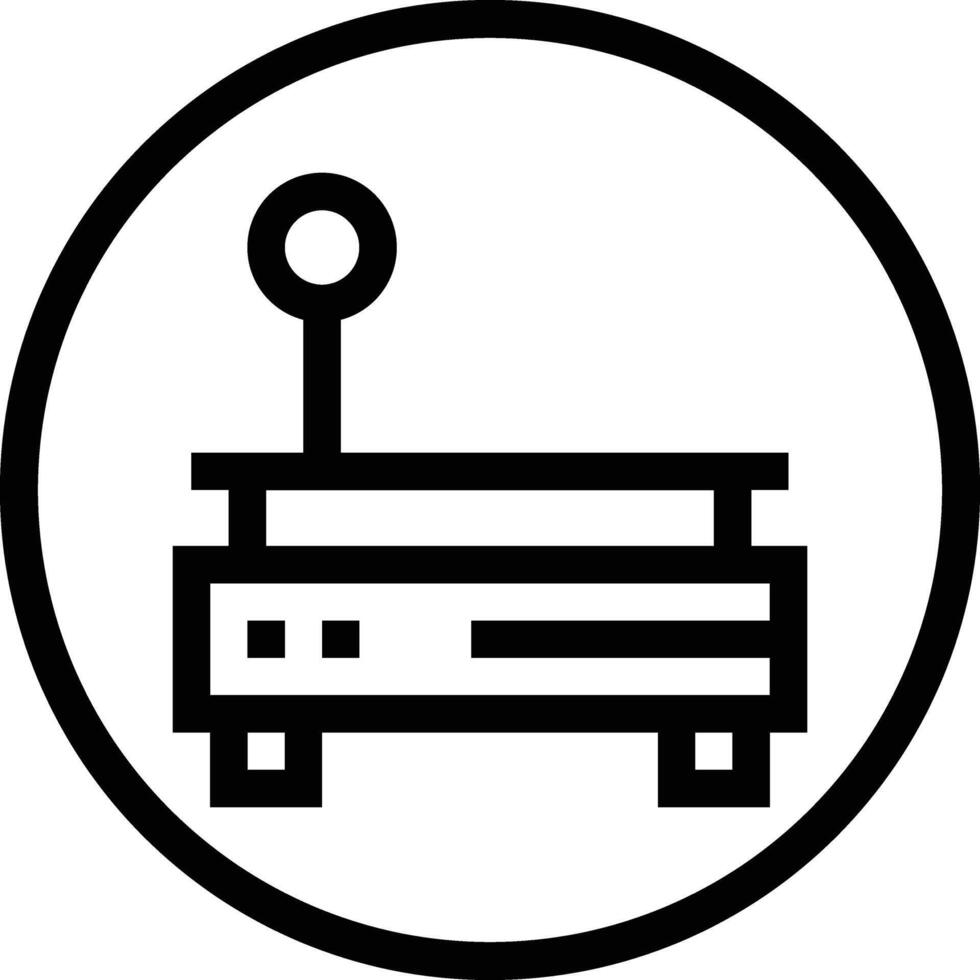 Weight Scale Icon Design Illustration vector