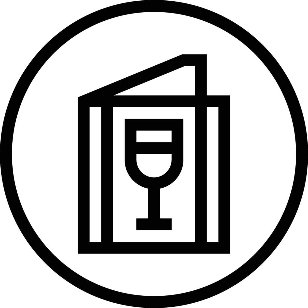 Menu card Icon Design Illustration vector