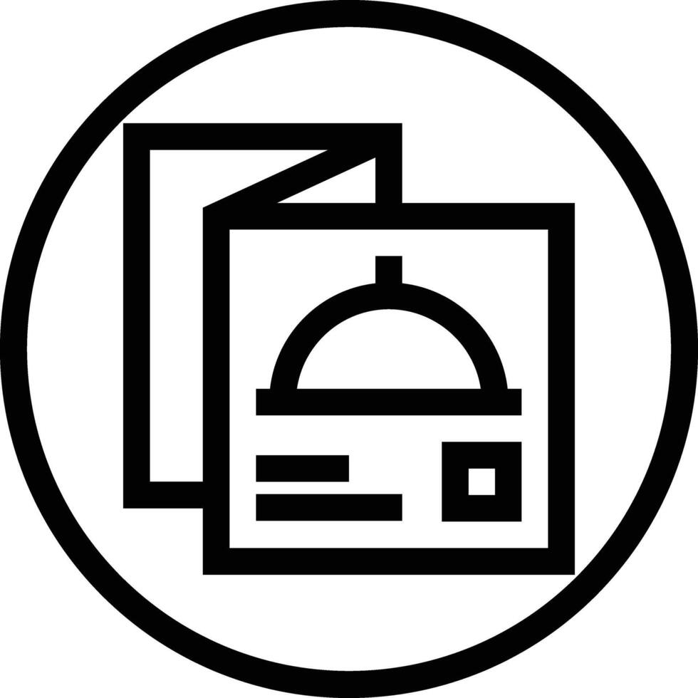 Food Menu Icon Design Illustration vector