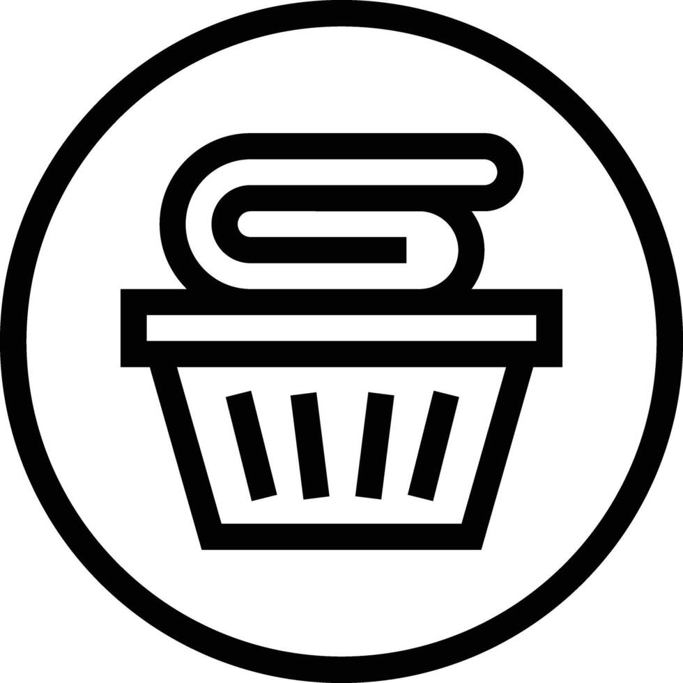 Bucket Icon Design Illustration vector