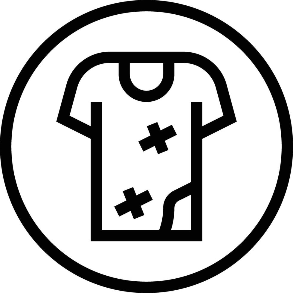 Dirty clothes Icon Design Illustration vector