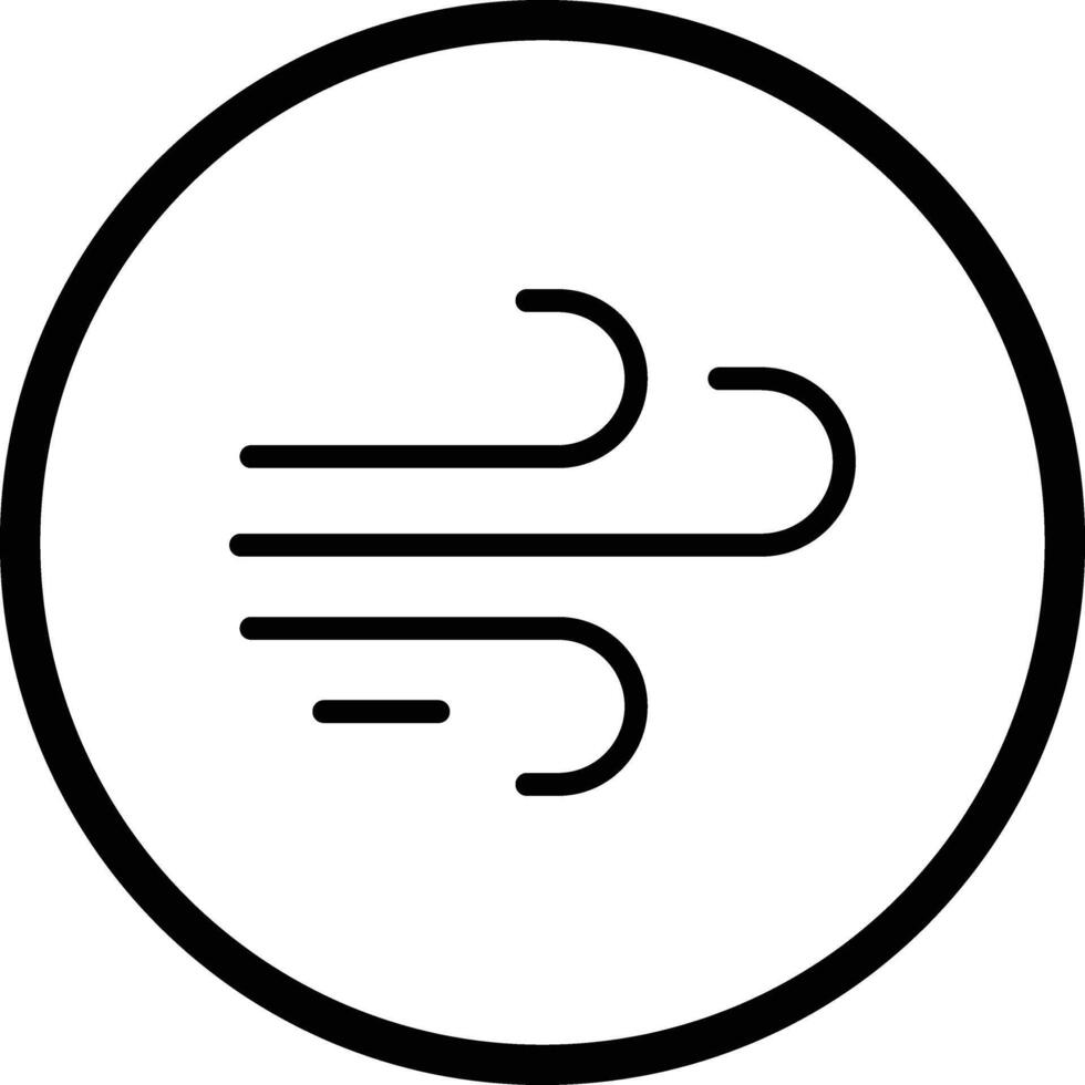 Wind Icon Design Illustration vector