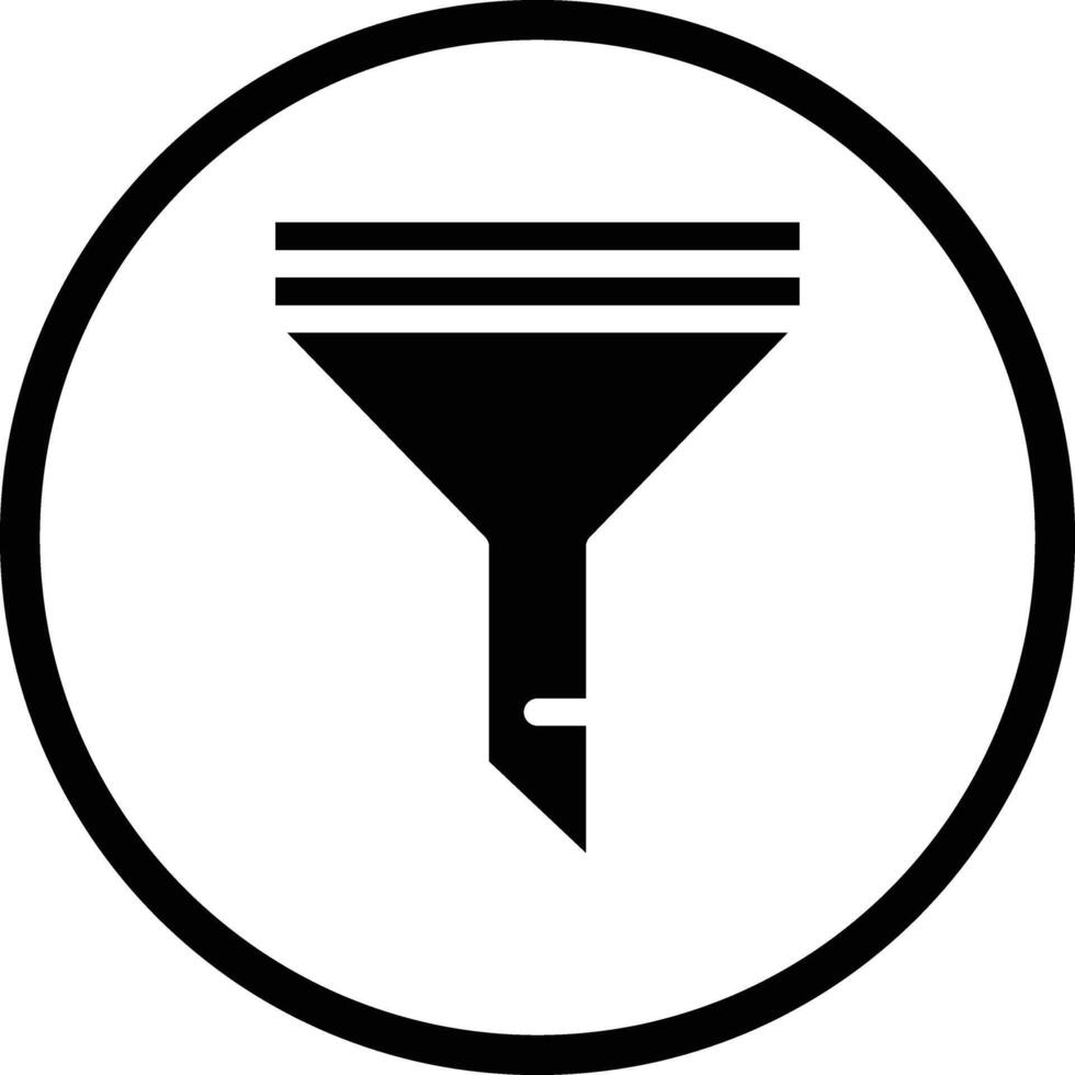 Filter Icon Design Illustration vector