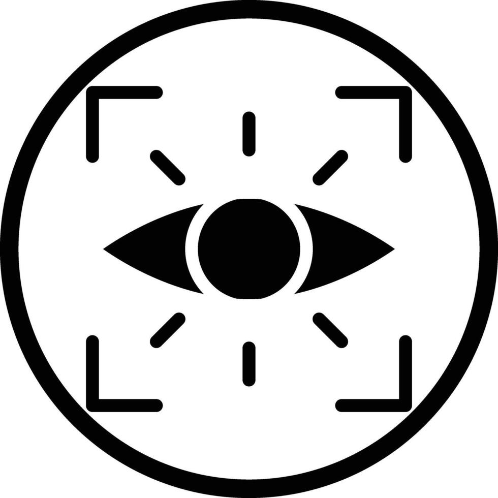 Eye Icon Design Illustration vector