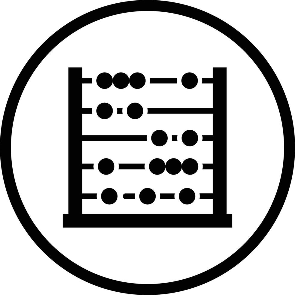 Abacus Icon Design Illustration vector