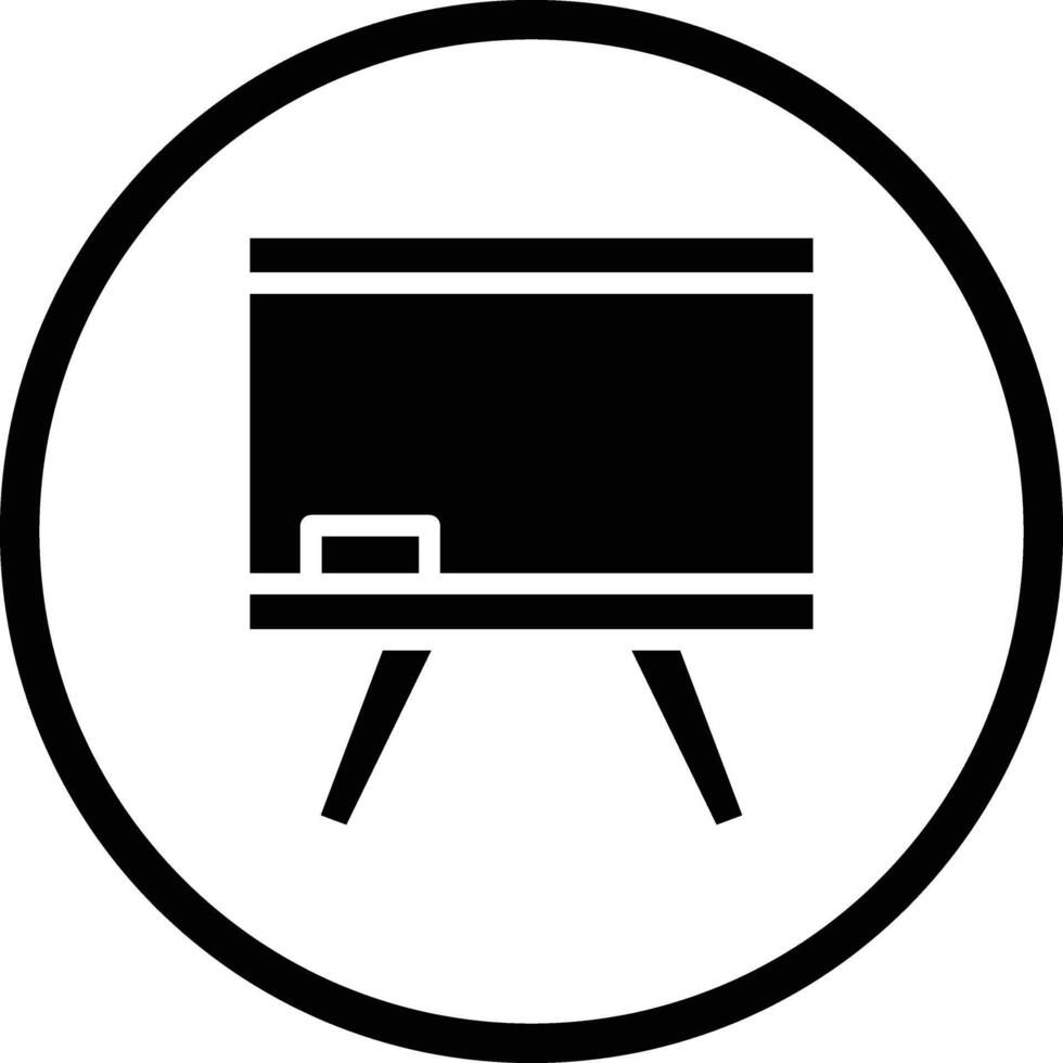 Chalkboard Icon Design Illustration vector
