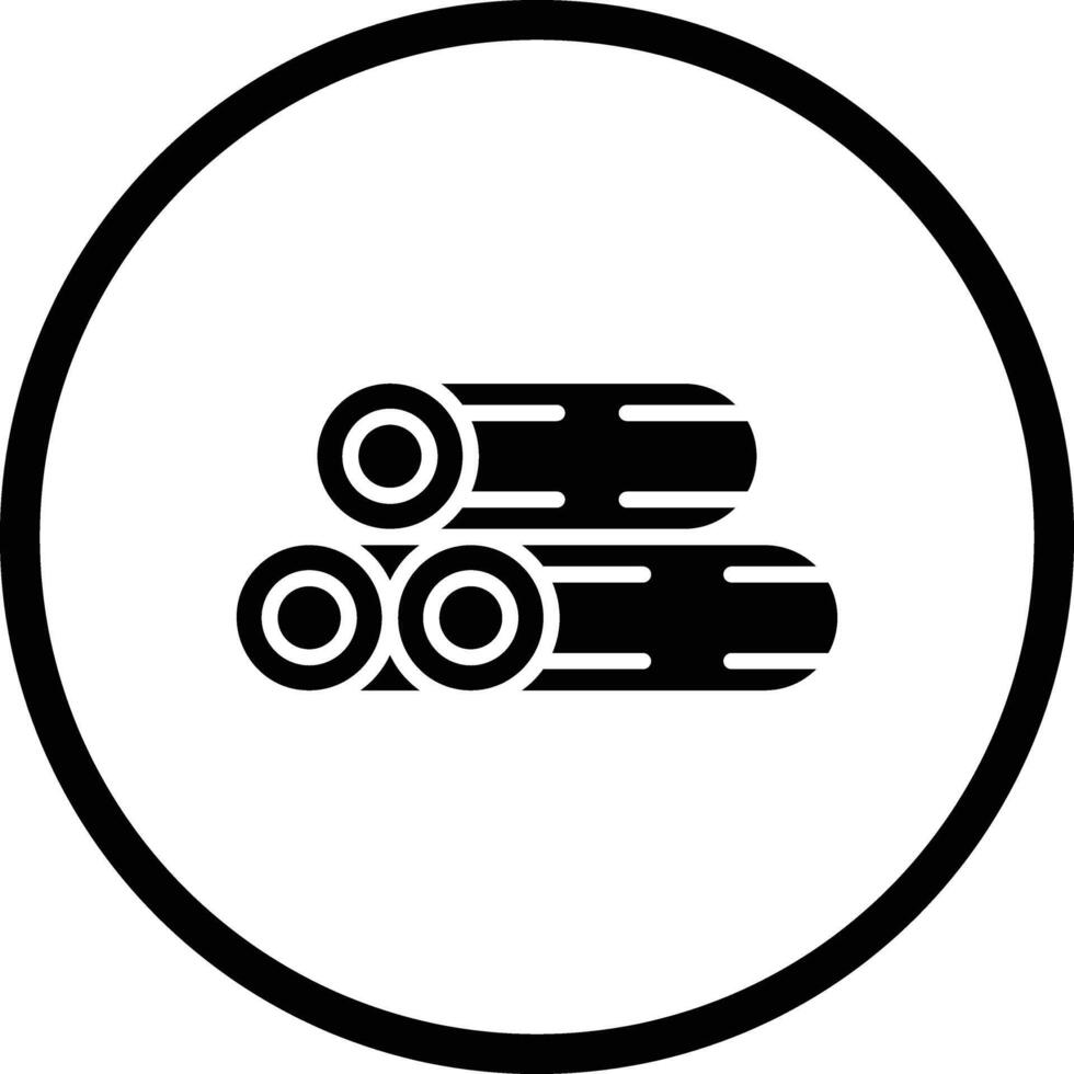Wood Icon Design Illustration vector
