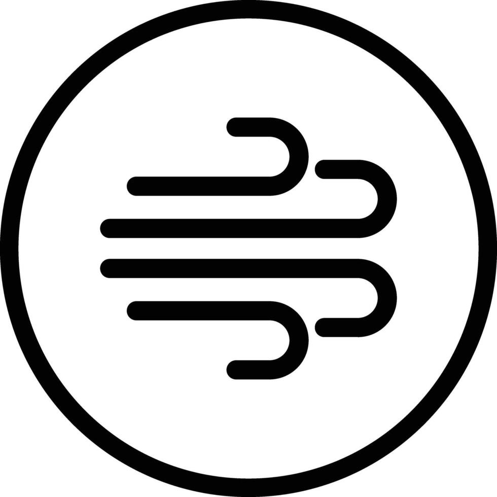 Wind Icon Design Illustration vector