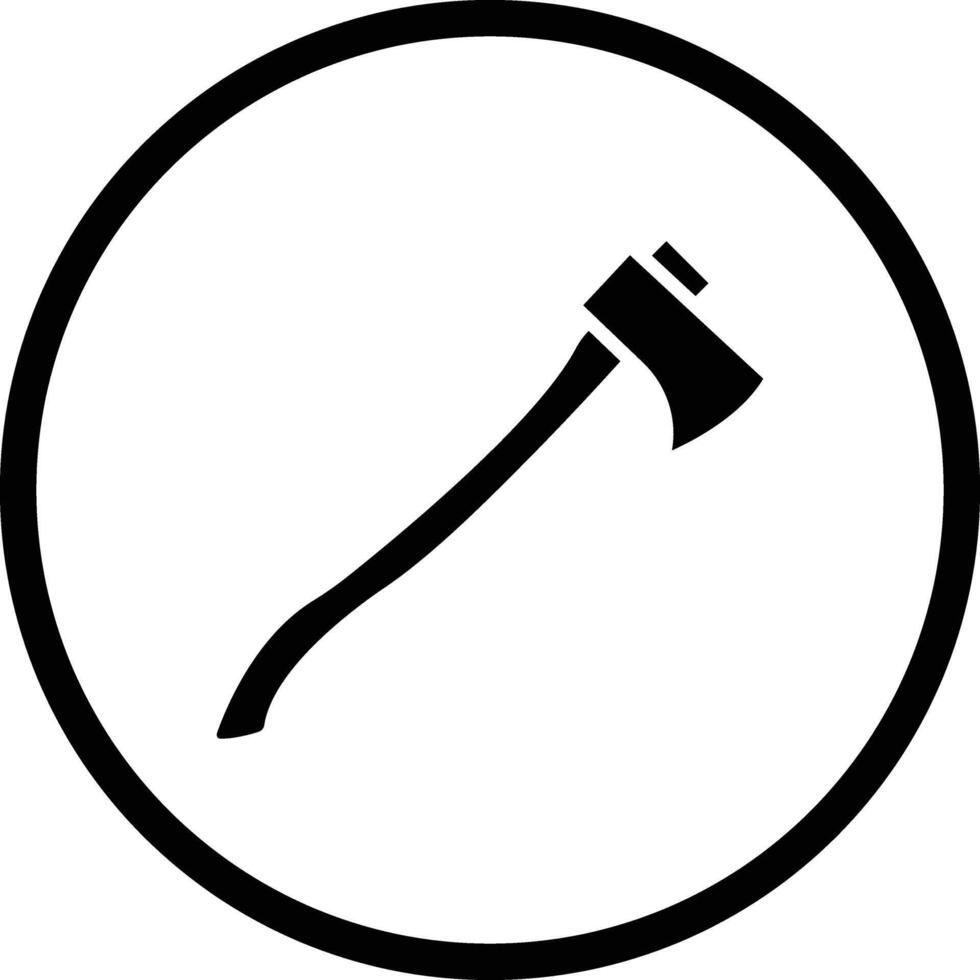 Axe Icon Design Illustration vector