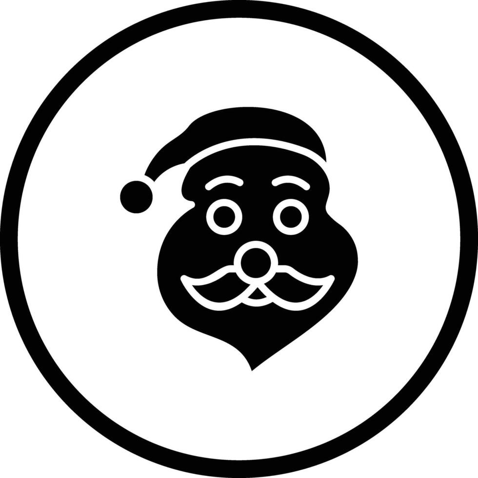 Santa claus Icon Design Illustration vector