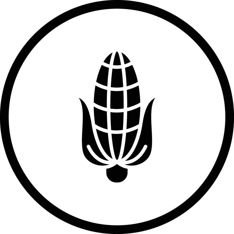Corn Icon Design Illustration vector