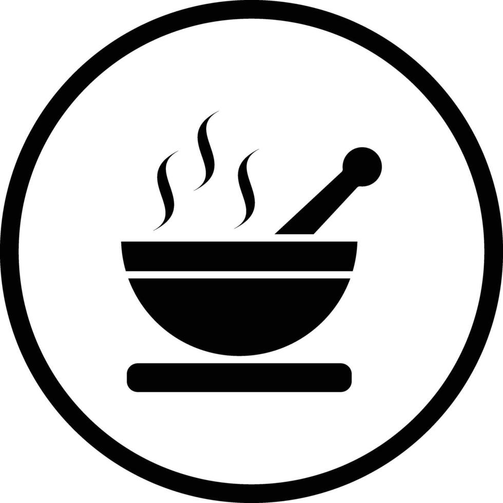 Soup Icon Design Illustration vector