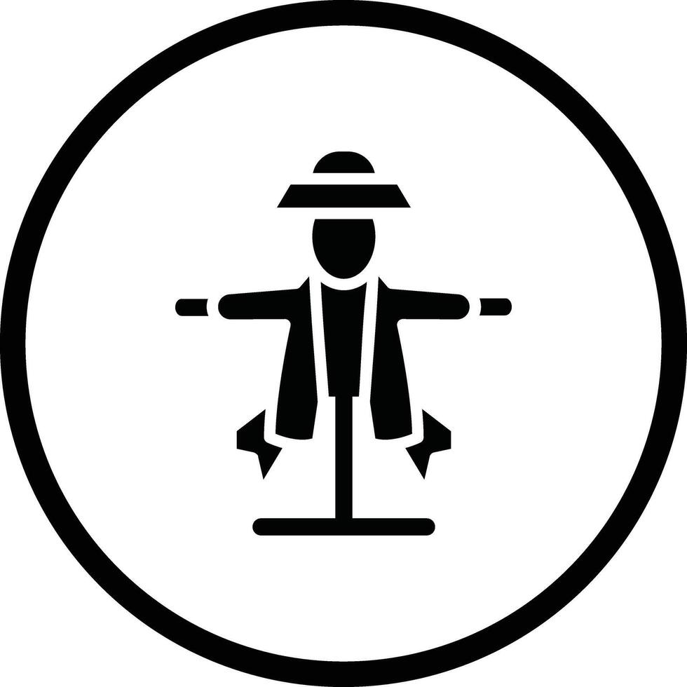 Scarecrow Icon Design Illustration vector