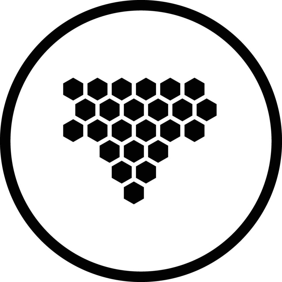 Honeycomb Icon Design Illustration vector