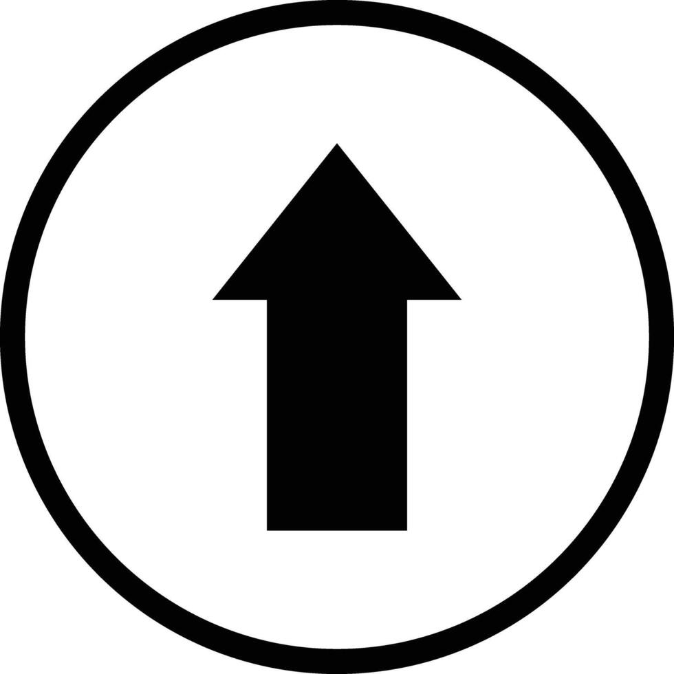 Up arrow Icon Design Illustration vector