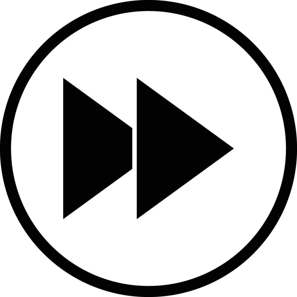 Forward Icon Design Illustration vector
