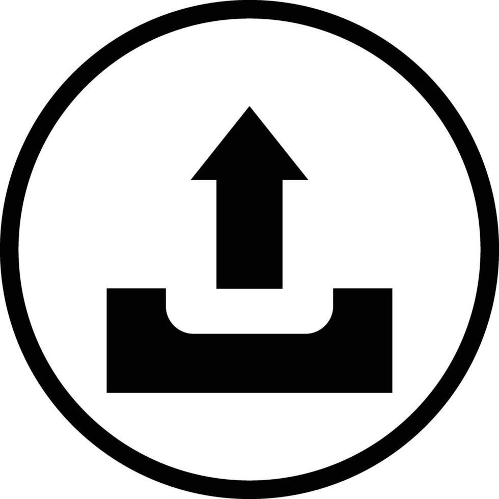 Upload Icon Design Illustration vector