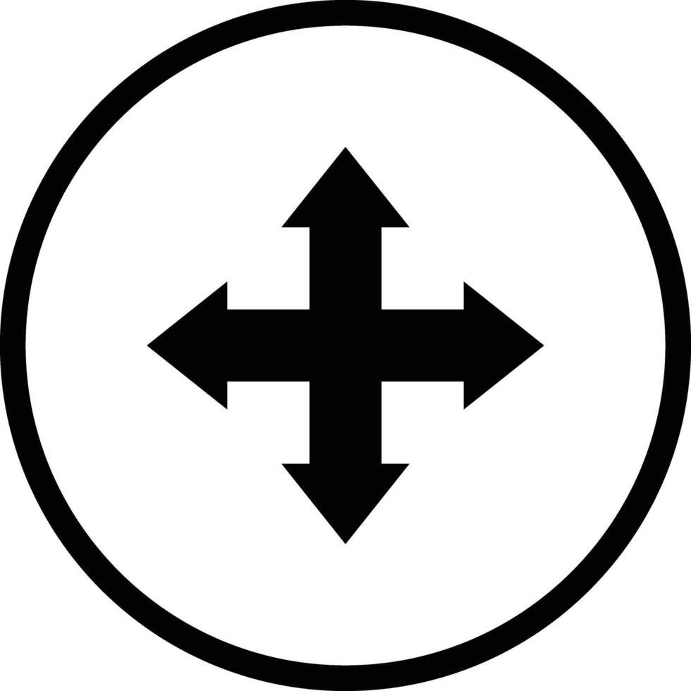 Move Icon Design Illustration vector
