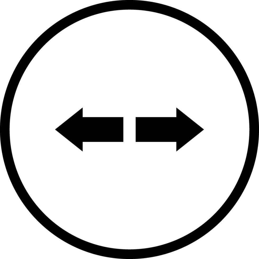 Left right Icon Design Illustration vector