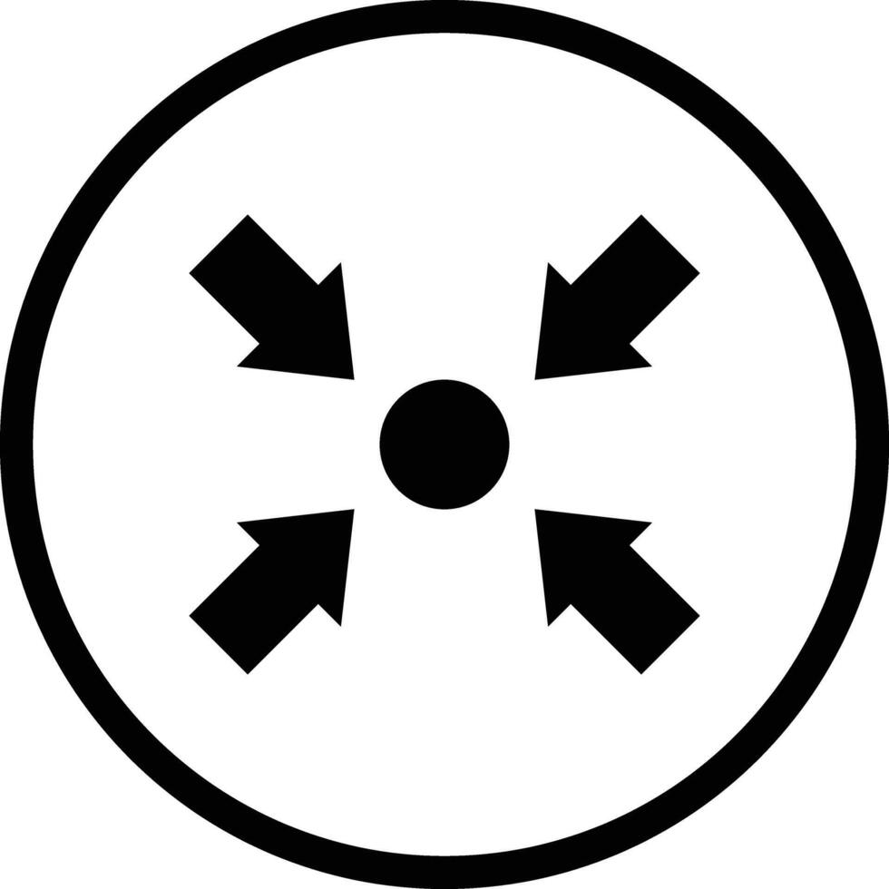 Focus Icon Design Illustration vector