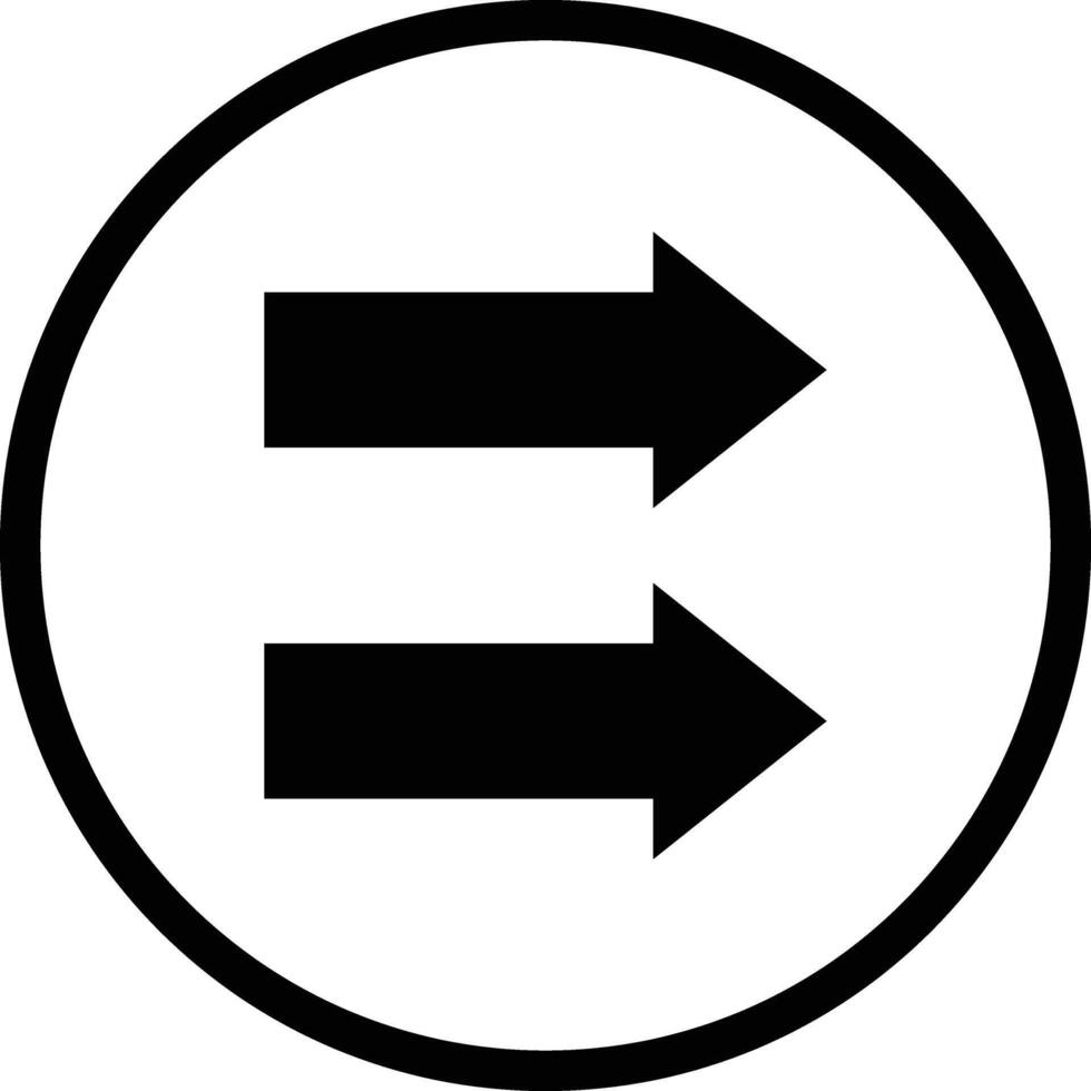 Double arrow Icon Design Illustration vector