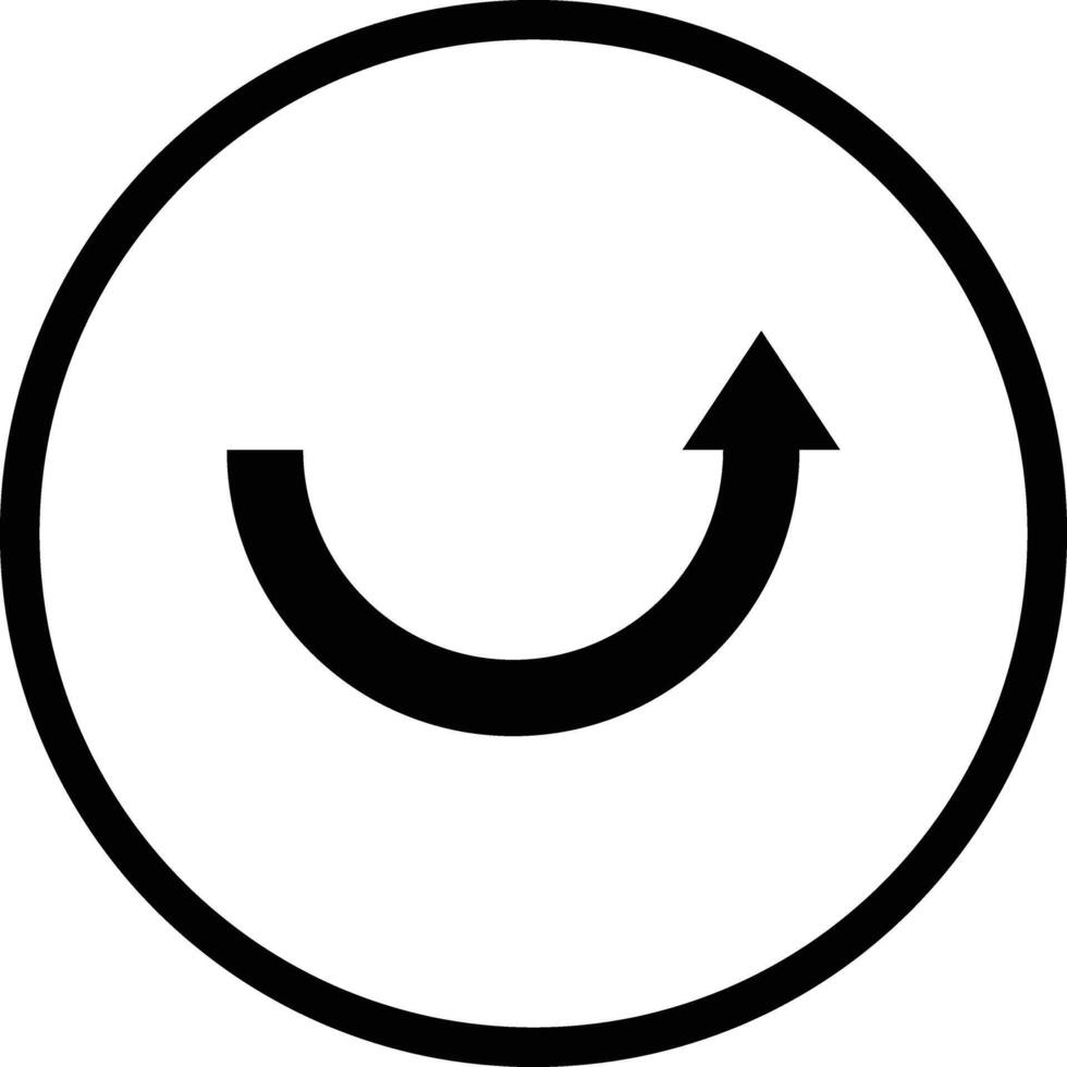 Curve arrow Icon Design Illustration vector