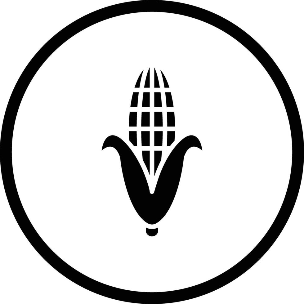 Corn Icon Design Illustration vector